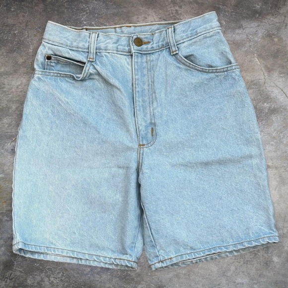 Hunt Club Pants - Vintage Hunt Club Jean Shorts Women's Size Petite 8 Light Wash Jorts 90s VTG